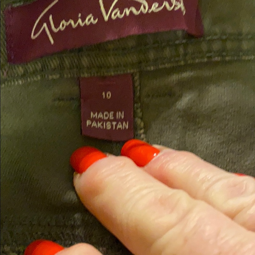 Gloria Vanderbilt Jeans Green - Picture 5 of 5